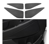 YPGHBHD Coche Altavoz Rejilla Cubierta Altavoz Rejilla Cubierta, Compatible con Hyundai Tucson 4Door 2015-2019, Cubierta de Altavoz de Coche,A Black