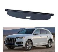 YPGHBHD Coche Maletero Cubierta De Carga RetráCtil, Compatible con Audi Q7 2007-2015, Negro Trasero Estante Paquetes Privacidad Cargo Cubierta