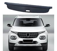YPGHBHD Coche Maletero Cubierta De Carga RetráCtil, Compatible con Baojun 510 2017-2019, Negro Trasero Estante Paquetes Privacidad Cargo Cubierta