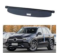 YPGHBHD Coche Maletero Cubierta De Carga RetráCtil, Compatible con Benz GLE 2020-2024, Negro Trasero Estante Paquetes Privacidad Cargo Cubierta