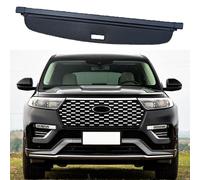 YPGHBHD Coche Maletero Cubierta De Carga RetráCtil, Compatible con Ford Explorer 2020-2023, Negro Trasero Estante Paquetes Privacidad Cargo Cubierta