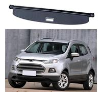 YPGHBHD Coche Maletero Cubierta De Carga RetráCtil, Compatible con Ford Yibo 2012-2017, Negro Trasero Estante Paquetes Privacidad Cargo Cubierta