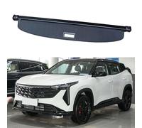 YPGHBHD Coche Maletero Cubierta De Carga RetráCtil, Compatible con Geely Boyue Cool 2024+, Negro Trasero Estante Paquetes Privacidad Cargo Cubierta