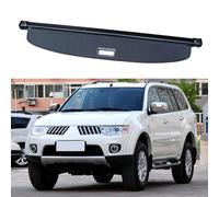 YPGHBHD Coche Maletero Cubierta De Carga RetráCtil, Compatible con Mitsubishi Pajero Sport 2006-2015, Negro Trasero Estante Paquetes Privacidad Cargo Cubierta