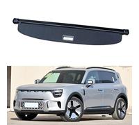 YPGHBHD Coche Maletero Cubierta De Carga RetráCtil, Compatible con Smart JingLing #5, Negro Trasero Estante Paquetes Privacidad Cargo Cubierta