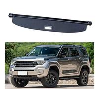 YPGHBHD Coche Maletero Cubierta De Carga RetráCtil, Compatible con Tank 400, Negro Trasero Estante Paquetes Privacidad Cargo Cubierta