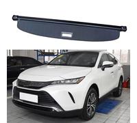 YPGHBHD Coche Maletero Cubierta De Carga RetráCtil, Compatible con Toyota Harrier 80 2020-2025, Negro Trasero Estante Paquetes Privacidad Cargo Cubierta
