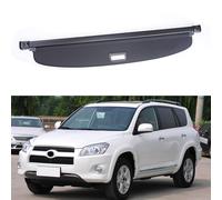 YPGHBHD Coche Maletero Cubierta De Carga RetráCtil, Compatible con Toyota RAV4 2008-2013, Negro Trasero Estante Paquetes Privacidad Cargo Cubierta