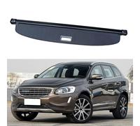 YPGHBHD Coche Maletero Cubierta De Carga RetráCtil, Compatible con Volvo XC60 2010-2017, Negro Trasero Estante Paquetes Privacidad Cargo Cubierta