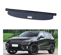 YPGHBHD Coche Maletero Cubierta De Carga RetráCtil, Compatible con WEY VV7, Negro Trasero Estante Paquetes Privacidad Cargo Cubierta