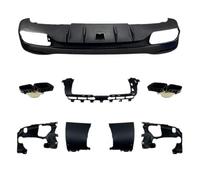 YPGHBHD Difusor Trasero Puntas de Escape Kit Tuning Exterior vehículo, Compatible con Mercedes-Benz GLE W167 X167 GLE53 GLE63 GLS63, GLE63 GLS63 Silver