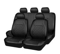 YPGHBHD Fundas Asientos Coche, Compatible con BMW 4 Series F33 Convertible 2013-2020, Juego de Fundas para Asientos de Coche Fundas para Asientos de Coche,A All Black