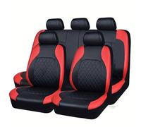 YPGHBHD Fundas Asientos Coche, Compatible con BMW M5 F90 2017-2023, Juego de Fundas para Asientos de Coche Fundas para Asientos de Coche, D Red Black