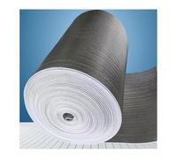 YPIOUREN Aislante Térmico Reflexivo Con Espuma , Rollo Aislante For Radiadores, Aluminio Y Burbujas , Barrera Radiante Con Núcleo De Espuma, For Ático, Caravana, Garaje(200cm/78.7in,2cm/0.79in)