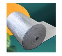 YPIOUREN Barrera Aislante De Aluminio, Aislante Térmico Reflexivo Con Espuma , Rollo De Aislamiento Térmico For Paredes, Casetas De Mascotas Y Garajes.(900cm/354.3in,1cm/0.39in)