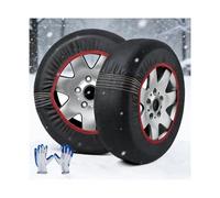 YPIOUREN Cadenas Nieve Textil,Fundas Ruedas Nieve, For Camionetas Ligeras, SUV, AutomóViles, Camionetas, Paquete De 2 Antideslizantes, Ancho De NeumáTico De 185-295mm(225/70R15)