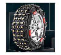 YPIOUREN Cadenas Ruedas Nieve, Universal Cadenas, Cadenas Nieve Coche | Rompe el Hielo Y Evita Resbalones. No Requiere Gato. No Se Agrieta en Condiciones de Frío Extremo.(215/80R15)