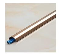YPIOUREN Cubrecables de Suelo para Cordones, Cubierta de Cables de Acero Inoxidable, Ocultacables de Piso, Protector de Cables Eléctricos para Paredes Y Suelos(Rose Gold)