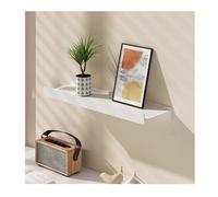 YPIOUREN Estanterías Metálicas, Estantes De Exhibición, Estantes De Pared For Dormitorio, Almacenamiento De Pared, For Sala De Estar, Baño, Dormitorio, Cocina(White,50 * 12cm/19.6 * 4.7in)