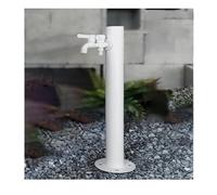 YPIOUREN Genérico Columna De Agua Para Jardín Al Aire Libre,Grifo De Agua Independiente For Exterior,Columna De Jardín Independiente, Grifo De Agua For Jardín, For Riego Y Riego(Round,60CM/23.6IN_B)