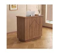 YPIOUREN Mostrador De Recepción, Mostrador de Recepción Compact, Mostrador De Transacciones Moderno Y Multifuncional, Mostrador De Ventas For Tienda, For Salón De Recepción(Wood,60cm/23.6in)