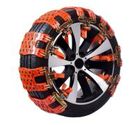 YPIOUREN Snow Tire Chains, Funda Para la Nieve del Coche | No Daña los Neumáticos, Antideslizante Y Resistente al Desgaste, Agarre Fuerte(10pcs,255/70R15)