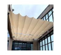 YPIOUREN Toldo For Sombrilla Retráctil, Toldo Retráctil Impermeable, Vela De Sombra Retráctil Impermeable, Vela De Sombra Retráctil Con Ondas, For Patio, Jardín, Terraza Trasera(W:1M/39IN*L:4m/13.1ft)