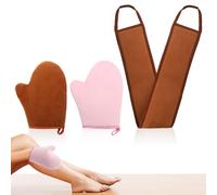 YPLANGENT 3 guantes autobronceadores de aplicación uniforme, aplicador de bronceado con agua, lavable, aplicador para crema de bronceado, aceite bronceador