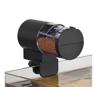 Yplkm Alimentador Automático De Pescado - Dispensador De Alimento 100 ml para Acuarios Pequeños - Dispensador Temporizado Inteligente Adecuado para Peceras Estanques Tortugas Viajes