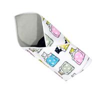 Yplkm Arnés para Aseo de Gatos,Vendaje Autoadherente para Cortar Uñas | Colchoneta Multifuncional Antiarraños para Baño Aseo Mascotas - Herramienta Segura para Lavado Corte Uñas Cepillado Limpieza