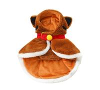 Yplkm Capa Navideña para Mascotas | Ropa De Cosplay para Clima Frío,Capa Pequeña para Gatos Manto Navideño para Mascotas - para Reuniones Familiares Fotografía Fiesta Espectáculo Festivo Desfile