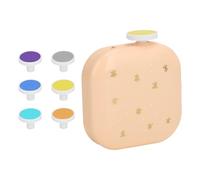 Yplkm Cortauñas Para Bebé - Cortauñas Eléctrico Para Bebés Con Carga USB | Herramienta de Manicura con Diseño de Luz LED y 6 Almohadillas de Pulido para Viajes, Desplazamientos, Hogar, Salón y