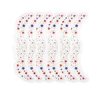 Yplkm Decorativas - Parches De Maquillaje Impermeables | 6 Piezas Brillantes Estrella Y Corazon Resistente Al Sudor Para Festivales Disfraces Reuniones Conciertos Uso Diario