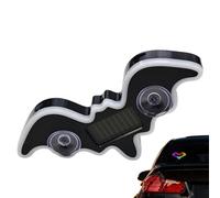 Yplkm Iluminación Ambiental Interior Vehículo - En Forma de Murciélago Multicolor Inalámbricas | Luces Interiores Solares de Vehículo,Para Sedanes SUV Autocaravanas Monovolúmenes Salpicadero Pilar C