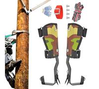 Yplkm Kit De Arnés Para Escalada De Árboles | Herramientas De Correa Y De Aparejo - Equipo de Escalada - Para Trabajo De Arborista, Construcción, Roca, Montaña, Izaje