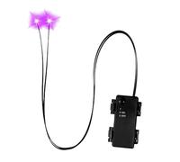 Yplkm Ojos Brillantes,Luces De Ojos Brillantes Para Calabazas Con Temporizador | Accesorios LED Decoraciones Espeluznantes - Para Interior Exterior Esqueletos Calabazas Lápidas Halloween