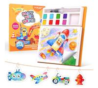 YPLUS Libro Pintar con Agua Niños 3-6 Años, Libro Acuarelas Niños Vehículos | Libro Pintar con Agua, Libro Acuarelas Niños con Pincel, Regalo Creativo Sin Desorden para Viaje