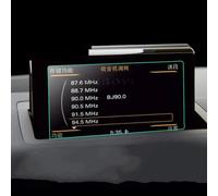 YPLVWSOYQ Película Protectora Compatible con A1 2012 2013 2014 2015 2016 2017 2018 1 Uds Película Protectora De Vidrio Templado para Pantalla De Navegación De Coche(6.5 Inch 1PCS)