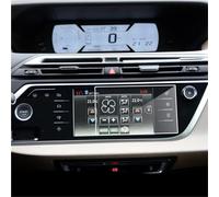 YPLVWSOYQ Película Protectora Compatible con Citroen C4 para Picasso 2014 2015 2016 2017 1 Uds Película De Vidrio Templado Navegación GPS para Coche Protector De Pantalla Transparente