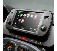 YPLVWSOYQ Película Protectora Compatible con Fiat para Panda 2021 1 Uds Película Protectora De Pantalla De Vidrio Templado 7 Pulgadas De Coche Navegación GPS Accesorios Interiores