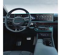 YPLVWSOYQ Película Protectora Compatible con Hyundai para Sonata 2024 1 Uds Protector De Pantalla De TPU Información Y Entretenimiento para Coche Pantalla De Navegación GPS Protectora