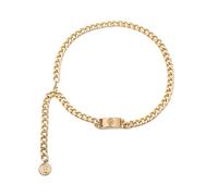 YPOSPDD Decor Waist Chain, Body Jewelry for Women Sexy Vintage Lion Coin Pendant Gold Chain Waist Belt Belts
