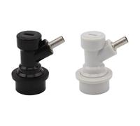 YPREWY 1 par de barriles de acero inoxidable, accesorios de bola para dispensar cerveza fácilmente, dispensador, suministros y accesorios