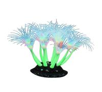 YPREWY Adornos realistas de silicona para acuarios, plantas de agua falsas, peces, plantas de acuario, suministros para acuarios