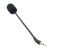 YPREWY Boom de micrófono extraíble de 3,5 mm para auriculares K820NC, brazo de micrófono con filtro de espuma para juegos y conferencias