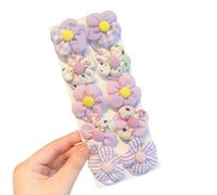 YPREWY Coleteros elásticos florales para niñas y mujeres, lazos para el pelo, pulseras para el pelo, soporte para cola de caballo