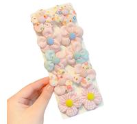 YPREWY Coleteros elásticos florales para niñas y mujeres, lazos para el pelo, pulseras para el pelo, soporte para cola de caballo