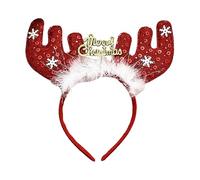 YPREWY Decoración navideña con lentejuelas para fiestas, alce, árbol, Papá Noel, actuaciones escénicas, suministros para festivales