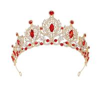YPREWY Delicadas tiaras de cumpleaños, diademas elegantes para niñas, bodas, fiestas, fotos, coronas, aleación