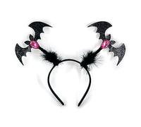 YPREWY Diadema de Halloween para niños, diadema de calabaza brillante, disfraz de cosplay para adultos y niños
